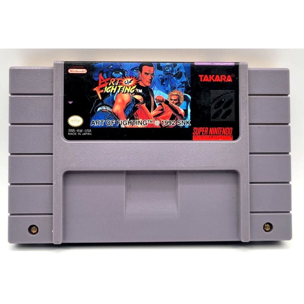 Art Of Fighting (Super Nintendo Entertainment System, 1992) Cartridge Only